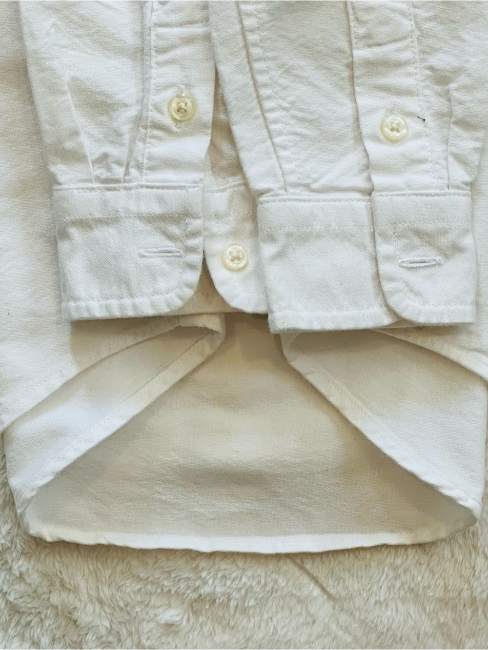 Polo Ralph Lauren Toddler Boys Big Pony Banner Stripe Oxford Shirt White #3 3T - Picture 6 of 8